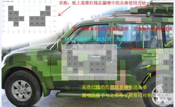 衡阳车辆迷彩喷涂,设备迷彩漆翻新